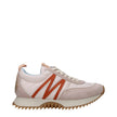 Moncler Pink Fabric Chunky Sneakers Moncler