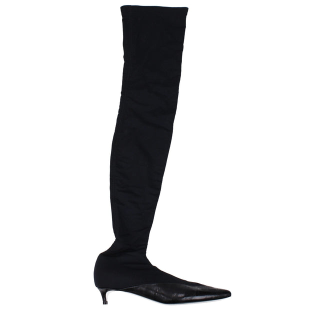 Givenchy Black Fabric Over The Knee Givenchy