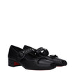 Christian Louboutin Black Leather Ballet Flats Christian Louboutin