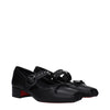 Christian Louboutin Black Leather Ballet Flats Christian Louboutin