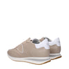 Philippe Model Beige Leather Low Tops Philippe Model
