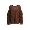 Fabiana Filippi Fringes Cardigan Fabiana Filippi