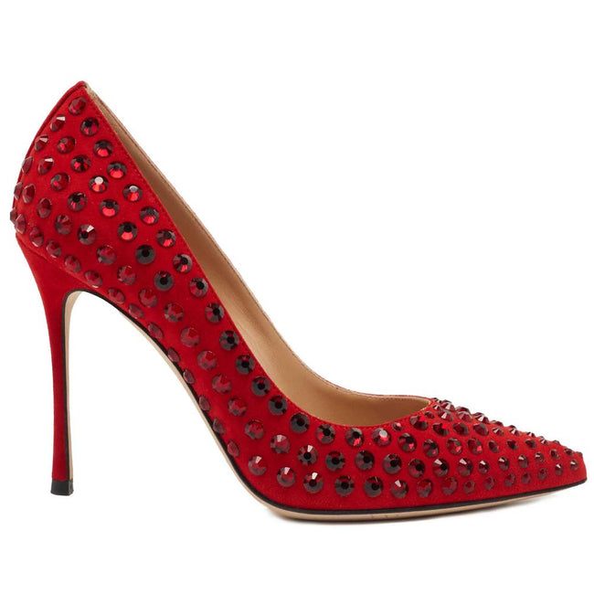 Sergio Rossi Red Calfskin Pump Sergio Rossi