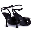 Dolce & Gabbana Black Goatskin Sandal Dolce & Gabbana