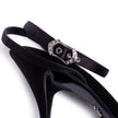 Dolce & Gabbana Black Goatskin Sandal Dolce & Gabbana