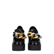 Stella McCartney Black Leather Platform Loafers Stella McCartney