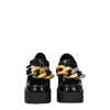 Stella McCartney Black Leather Platform Loafers Stella McCartney