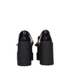 Stella McCartney Black Leather Platform Loafers Stella McCartney