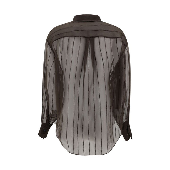 Brunello Cucinelli Silk Shirt Brunello Cucinelli