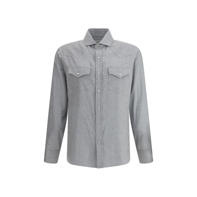 Brunello Cucinelli Cotton Shirt Brunello Cucinelli