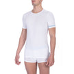 Bikkembergs White Cotton Men T-Shirt Twin Pack Bikkembergs