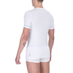 Bikkembergs White Cotton Men T-Shirt Twin Pack Bikkembergs