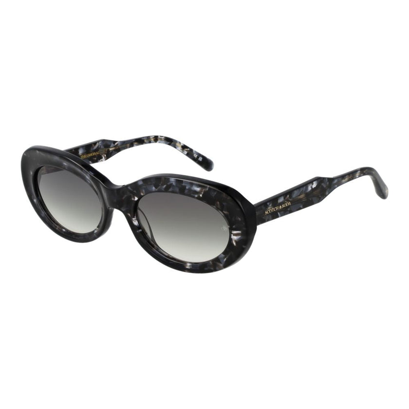 Scotch & Soda Black Acetate Sunglasses Scotch & Soda