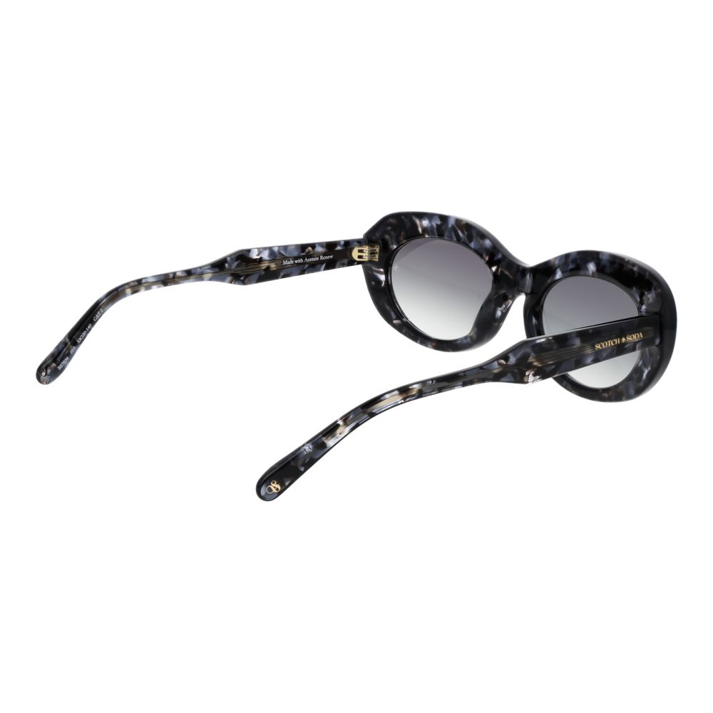 Scotch & Soda Black Women Sunglass Scotch & Soda