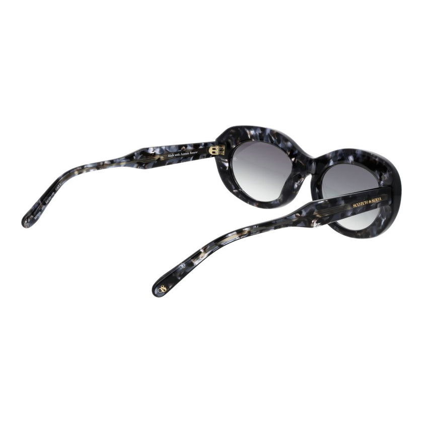 Scotch & Soda Black Acetate Sunglasses Scotch & Soda