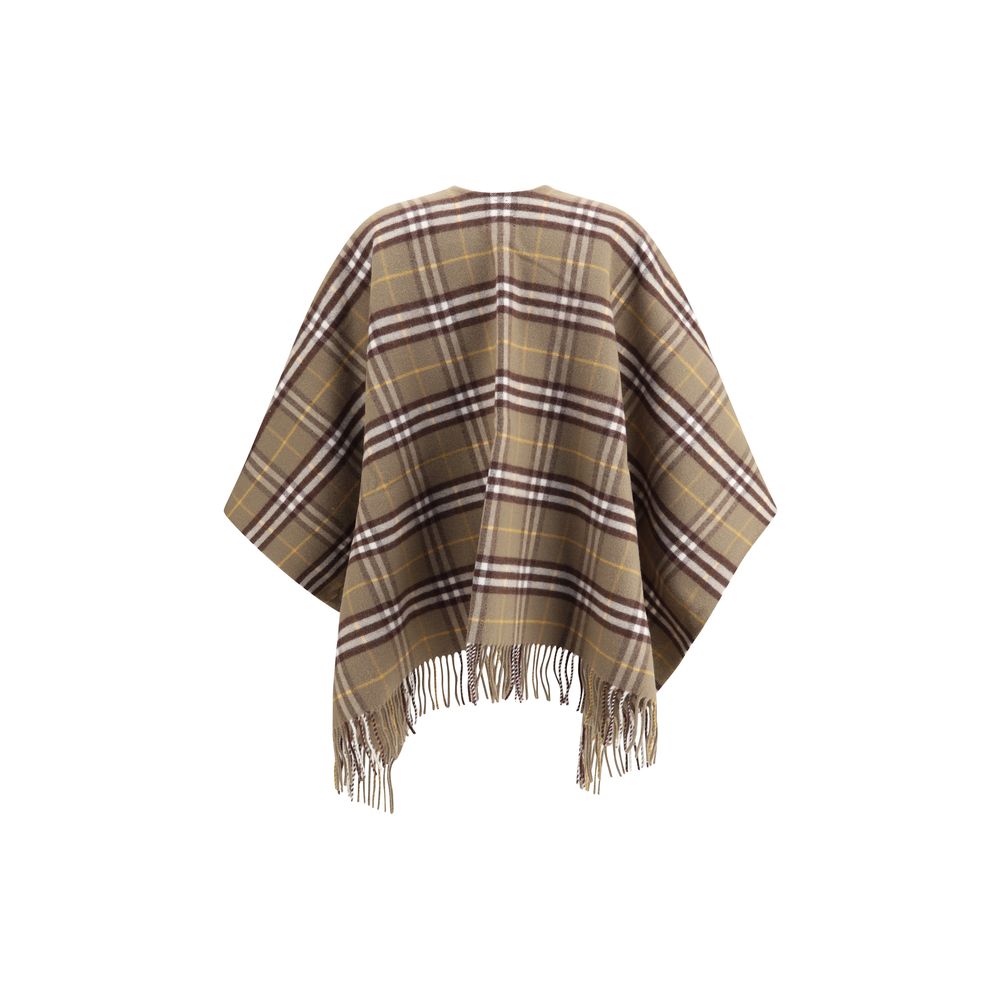 Burberry Wool and cashmere Check Cape Burberry