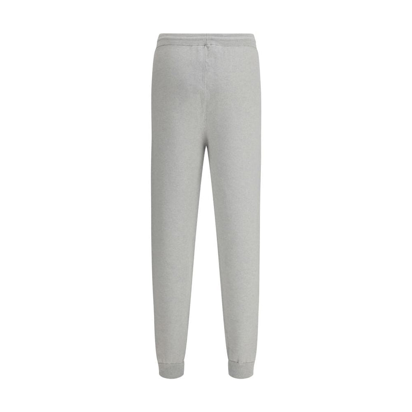 Kiton Gray Elastane Casual Pants Kiton