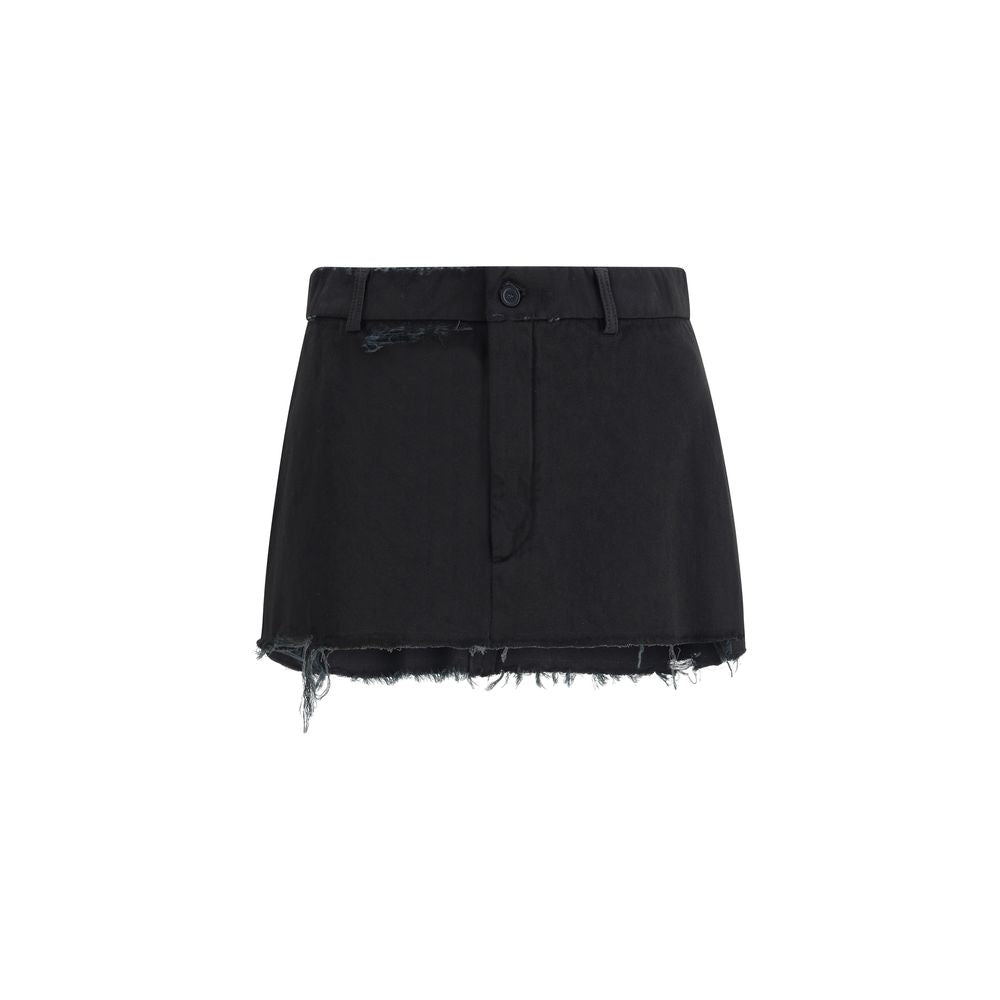 Balenciaga Fringed Miniskirt Balenciaga