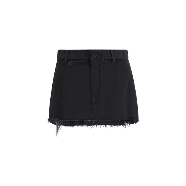 Balenciaga Fringed Miniskirt Balenciaga
