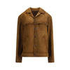 Prada Brown Leather Jacket Prada