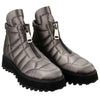 Dolce & Gabbana Gray Nylon Men Boot Dolce & Gabbana