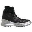 Dolce & Gabbana Black Lambskin Men Ankle Boot Dolce & Gabbana