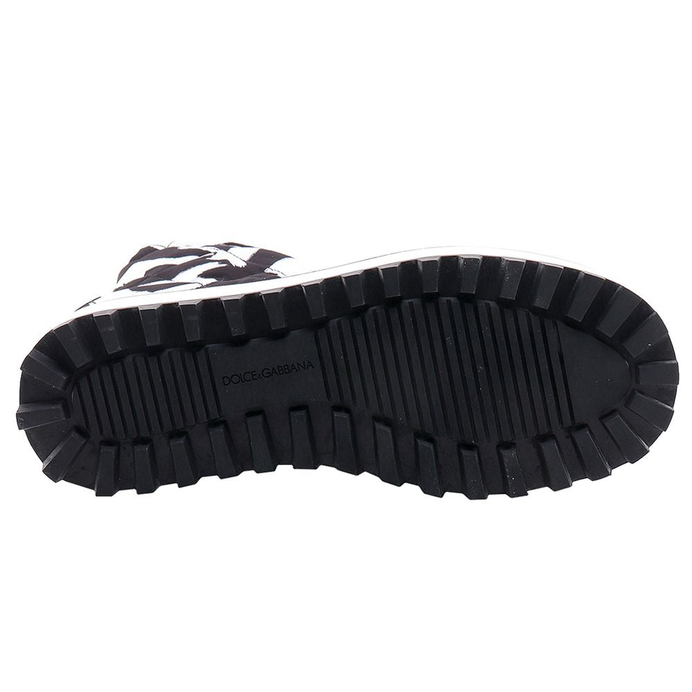 Dolce & Gabbana Black Nylon Men Boot Dolce & Gabbana