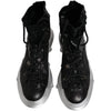 Dolce & Gabbana Black Lambskin Men Ankle Boot Dolce & Gabbana