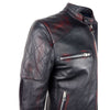 Dolce & Gabbana Black Goatskin Men Jacket Dolce & Gabbana