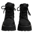 Dolce & Gabbana Black Nylon Men Boot Dolce & Gabbana