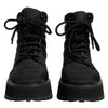 Dolce & Gabbana Black Nylon Men Boot Dolce & Gabbana