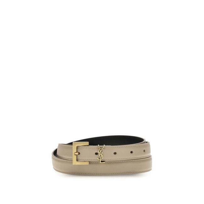 Saint Laurent Cassandre slim Belt Saint Laurent