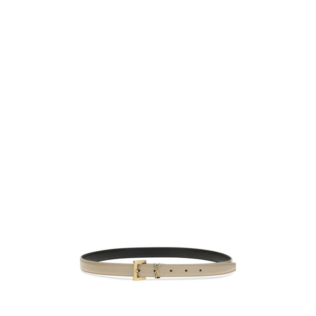 Saint Laurent Cassandre slim Belt Saint Laurent