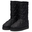 Dolce & Gabbana Black Nylon Men Boot Dolce & Gabbana