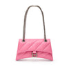 Balenciaga Pink Leather Shoulder Bag Balenciaga