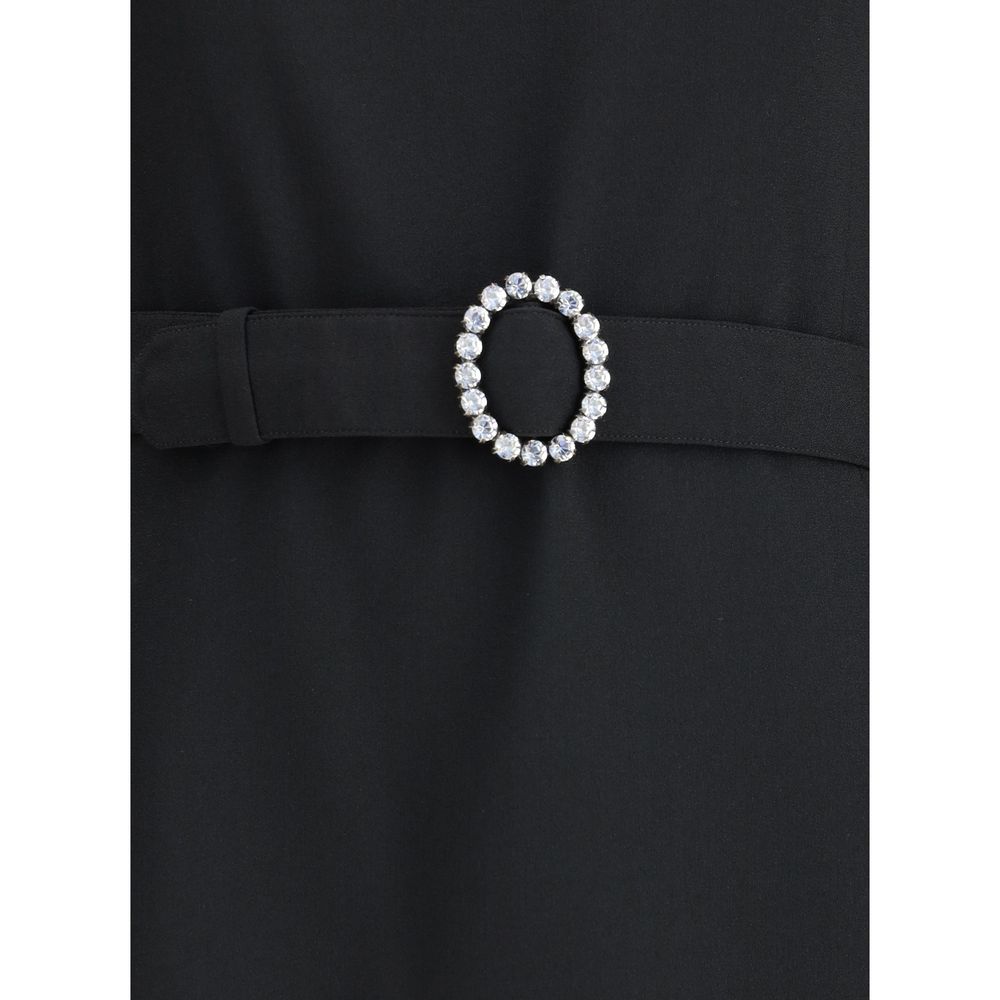 Saint Laurent Sablè mini Dress with cut nude back Saint Laurent