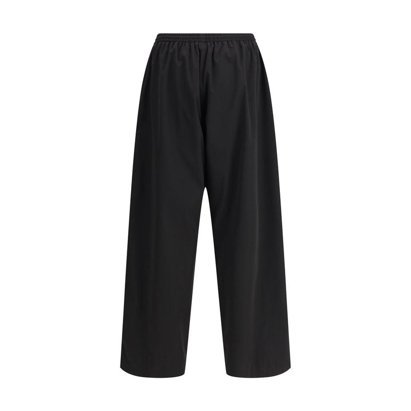 Balenciaga Black Polyester Casual Pants Balenciaga