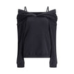 MM6 Cotton Sweatshirt with dropped shoulders MM6