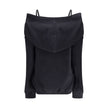 MM6 Cotton Sweatshirt with dropped shoulders MM6