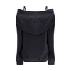MM6 Cotton Sweatshirt with dropped shoulders MM6
