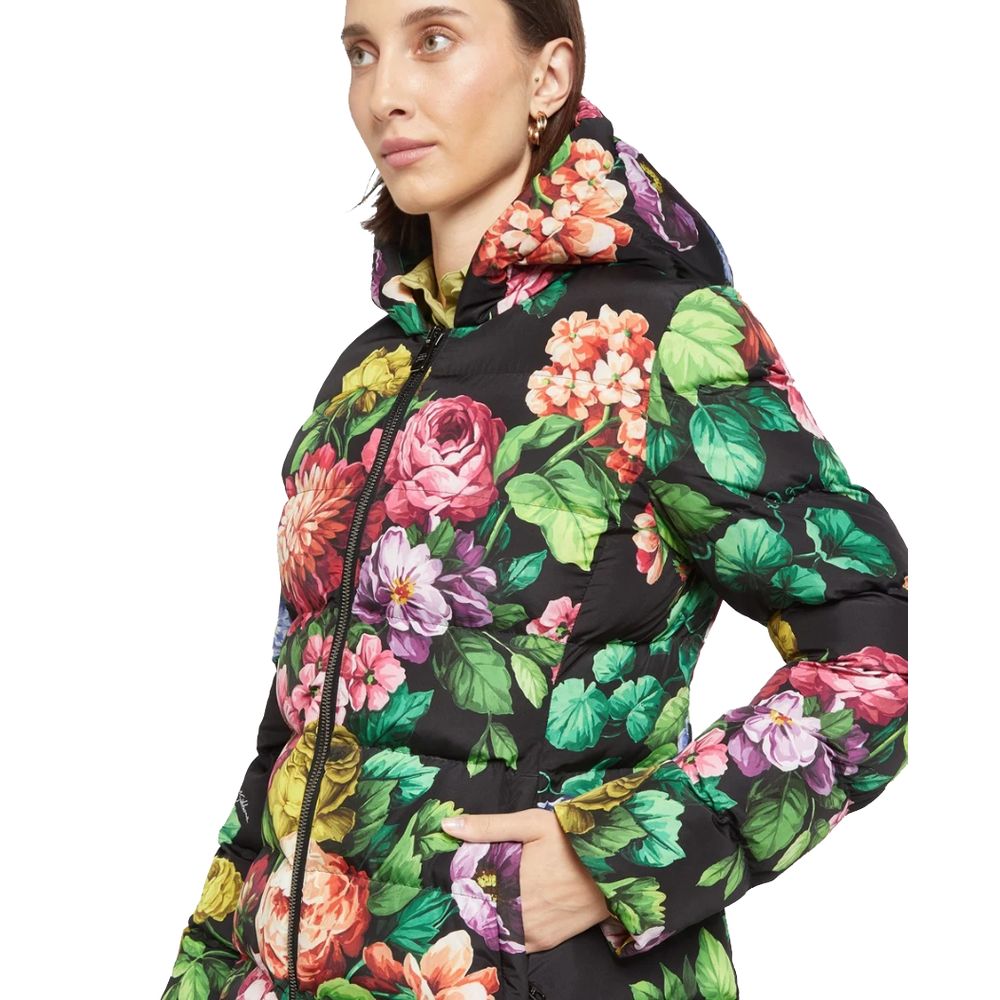 Dolce & Gabbana Multicolor Polyester Jackets & Coat Dolce & Gabbana
