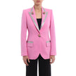 Dolce & Gabbana Pink Wool Jackets & Coat Dolce & Gabbana