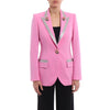 Dolce & Gabbana Pink Wool Jackets & Coat Dolce & Gabbana