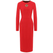Dolce & Gabbana Red Viscose Dress Dolce & Gabbana