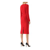 Dolce & Gabbana Red Viscose Dress Dolce & Gabbana