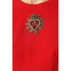 Dolce & Gabbana Red Viscose Dress Dolce & Gabbana