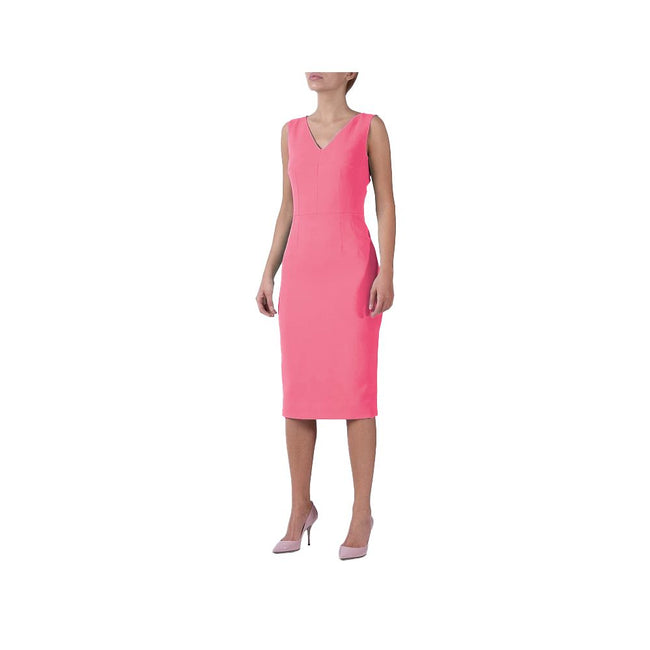Dolce & Gabbana Pink Viscose Dress Dolce & Gabbana