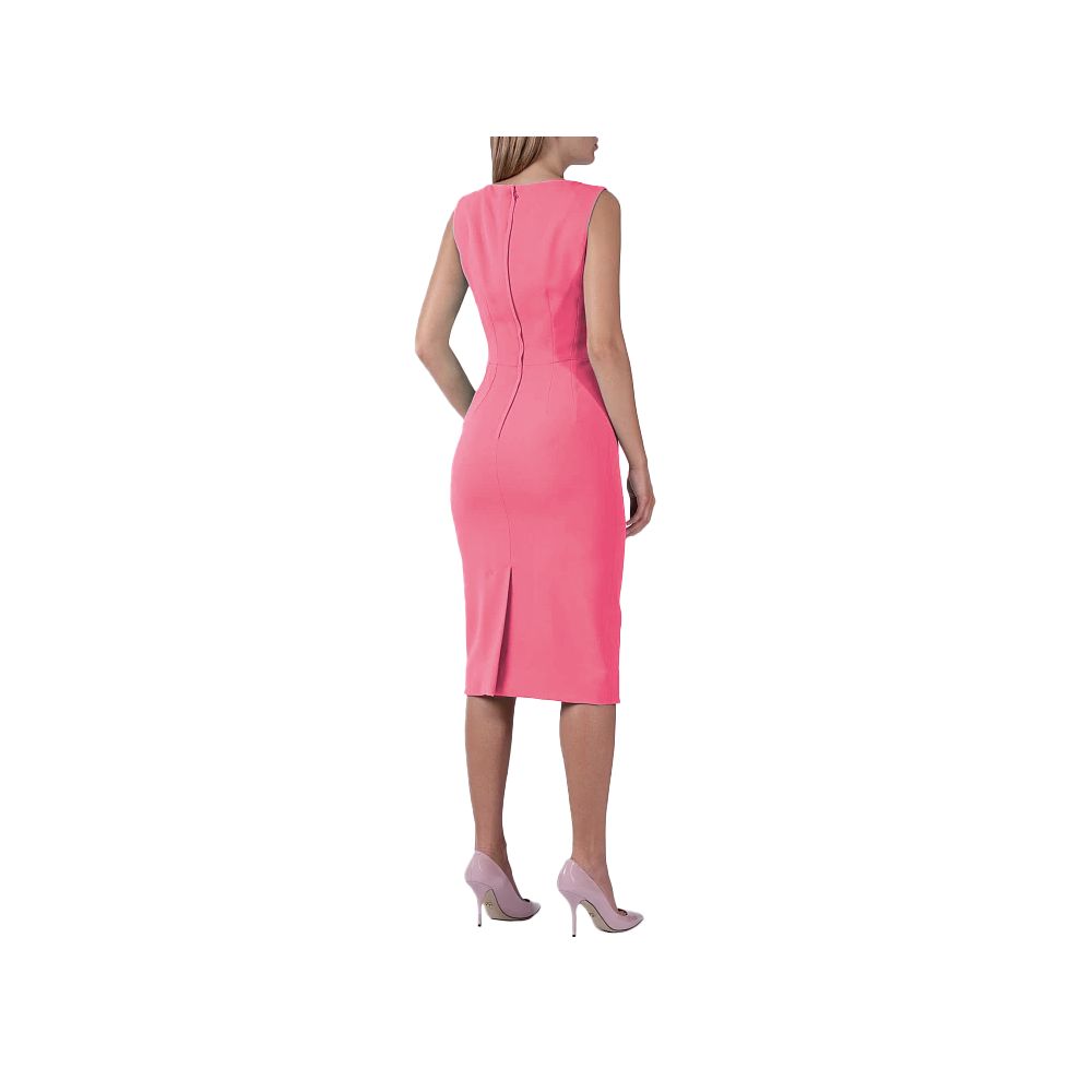 Dolce & Gabbana Pink Viscose Dress Dolce & Gabbana