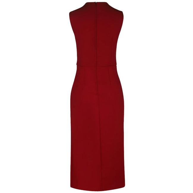 Dolce & Gabbana Red Viscose Dress Dolce & Gabbana