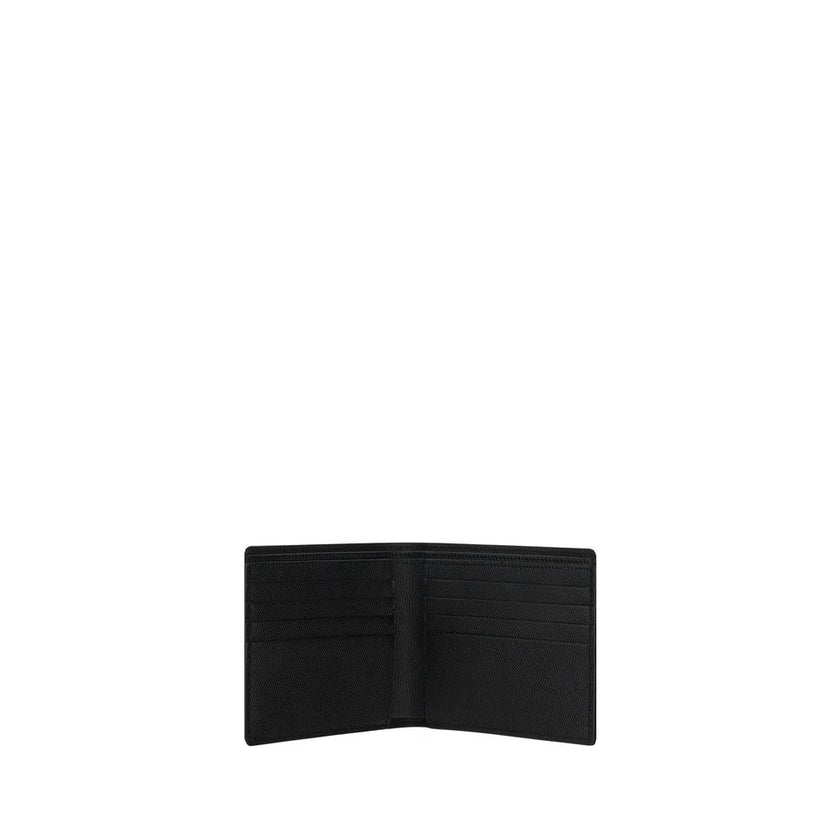 Saint Laurent Black Calf Leather Bos Taurus Wallet Saint Laurent